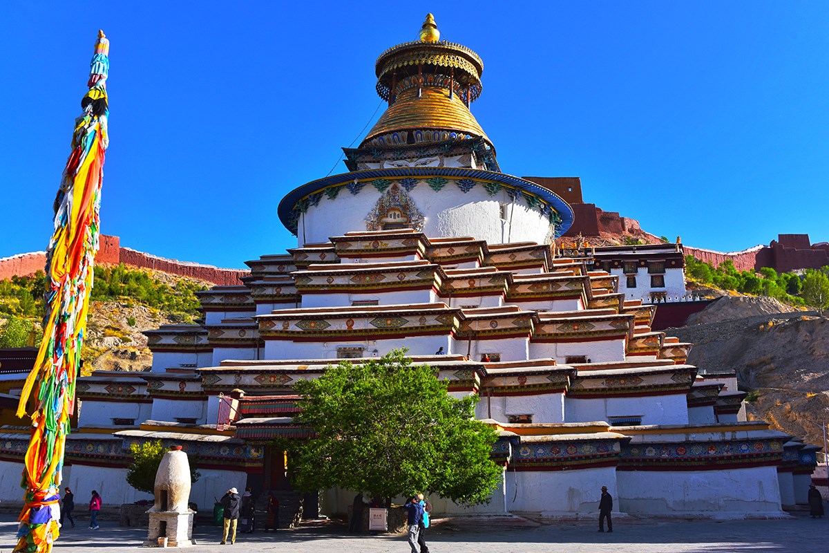 Kumbum Stupa of Palkhor Monastery | Photo by Liu Bin